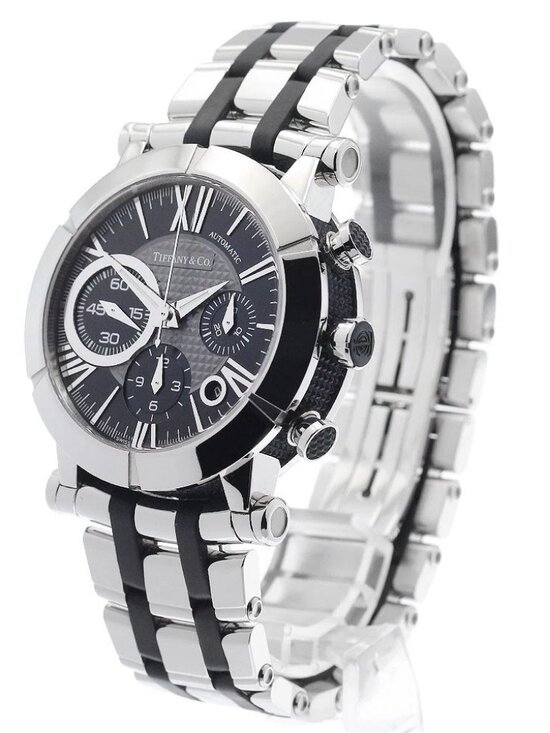 TIFFANY&Co. Atlas Gen Z1000.82.12A10A00A Chronograph Automatic Men\'s_965451